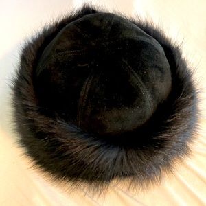 Russian Cossack hat, real fox fur, 57-59cm